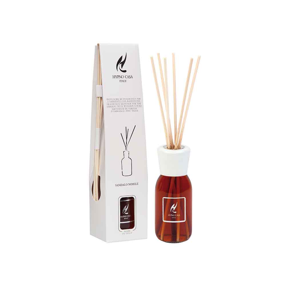 HYPNO CASA - Air Freshener Diffuser with Noble Sandalwood Sticks Eco 100ml