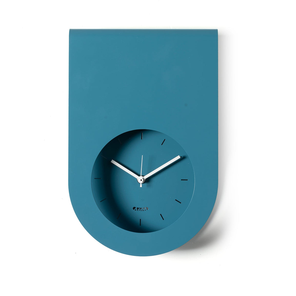 ARTI & MESTIERI Orologio di Design Minimal Lembo Blu Oltremare 32x21cm