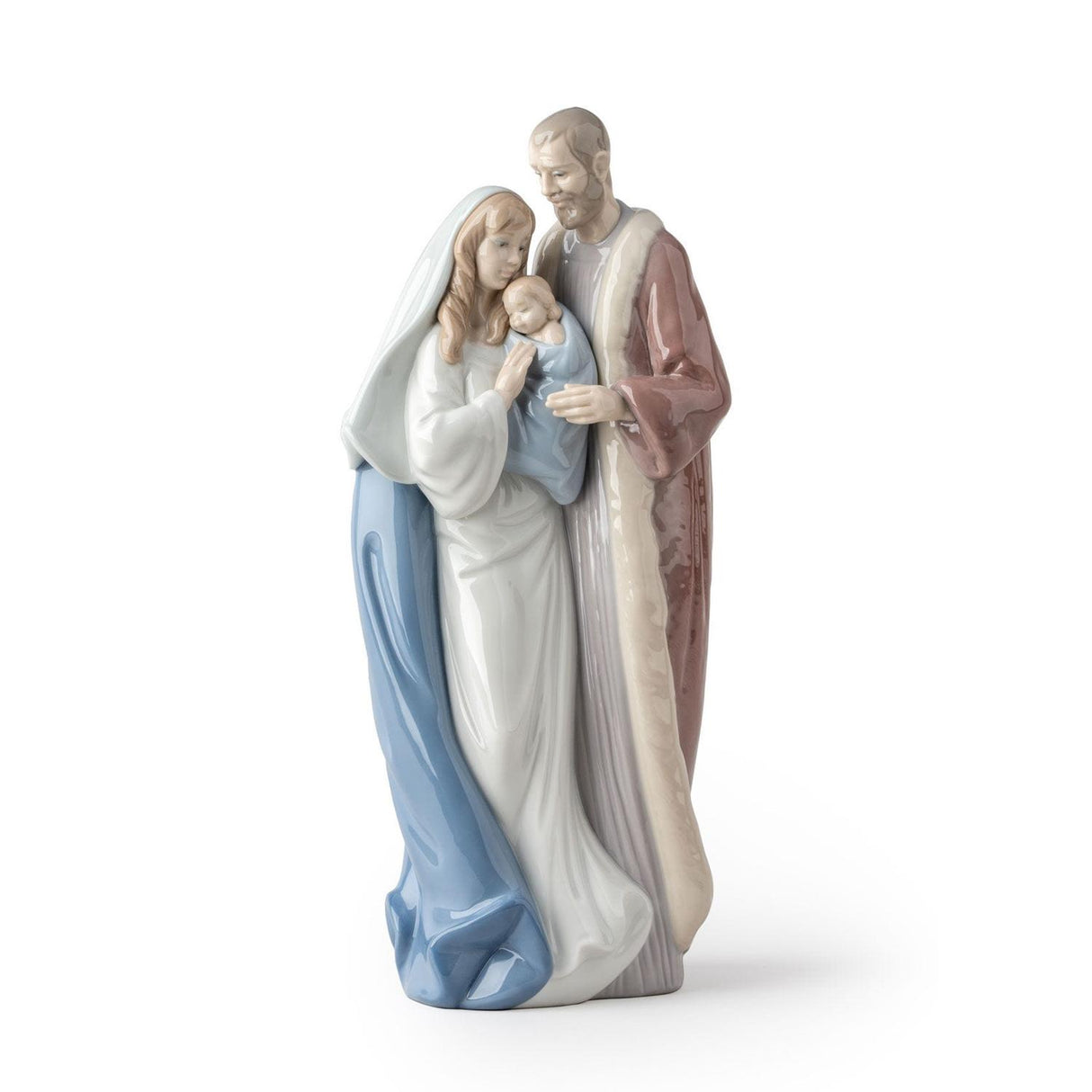 LLADRO' Figurina Sacra Famiglia 33x15cm Porcellana