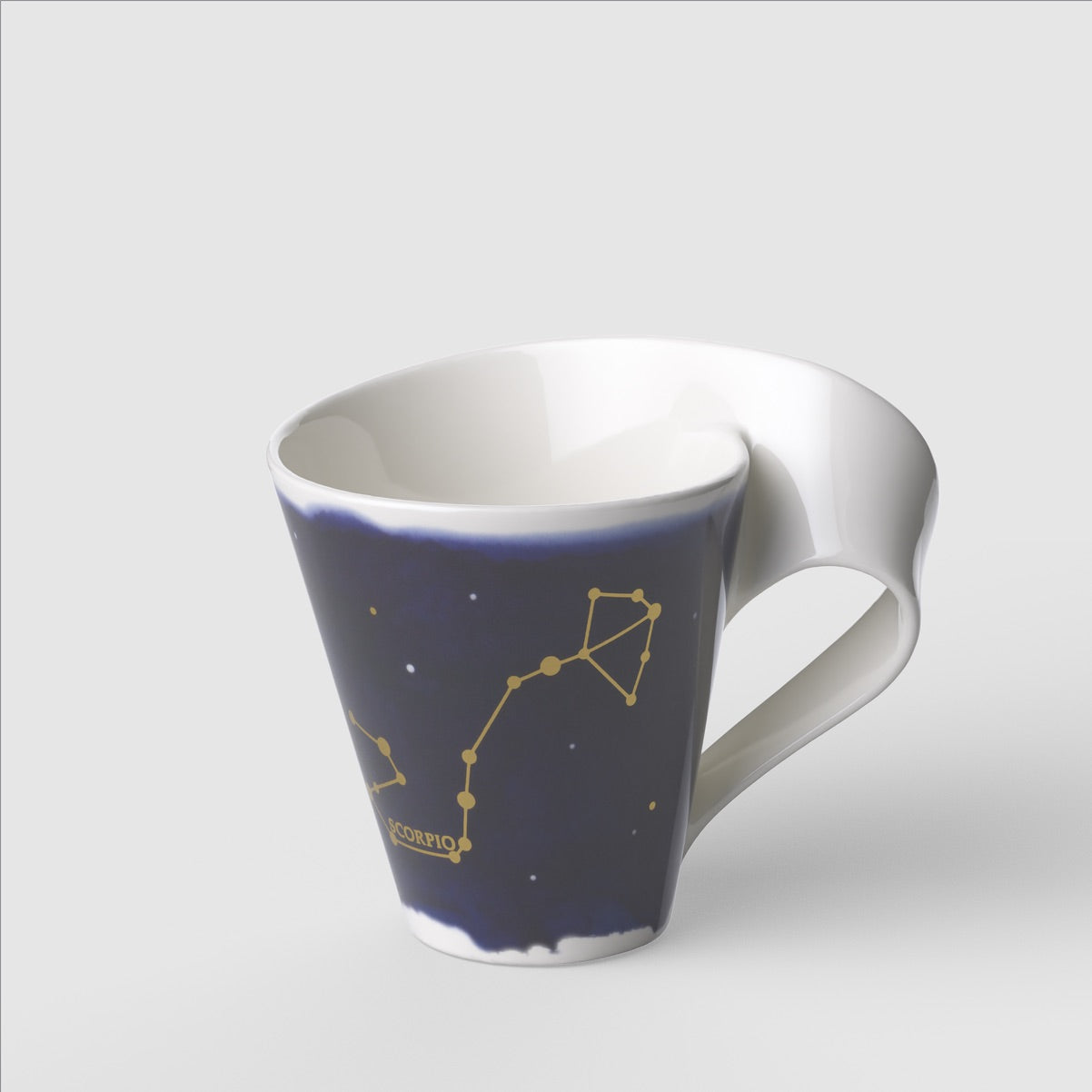 VILLEROY & BOCH NewWave Tazza Mug con Manico Zodiaco Scorpione 240ml Porcellana