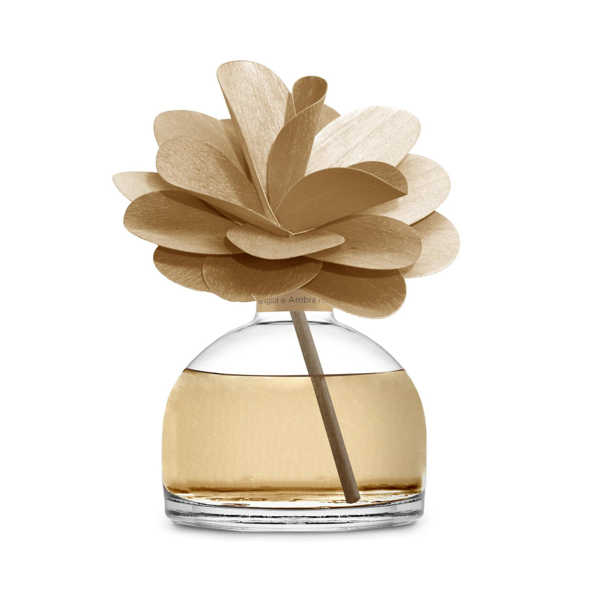 MUHA' Profumatore d'Ambiente Diffusore Flower 200ml Vaniglia e Ambra Pura