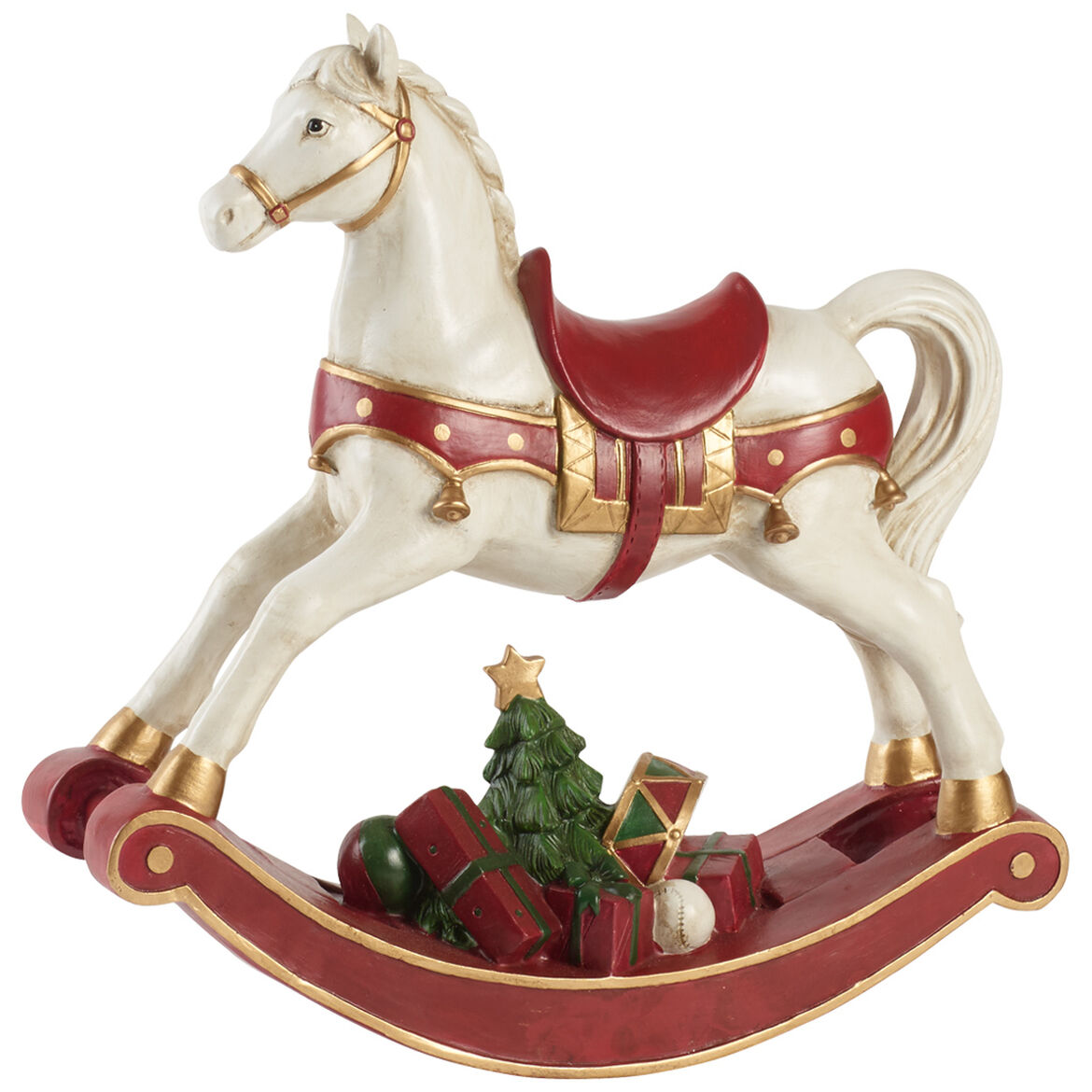 VILLEROY & BOCH Winter Collage Accessoires Cavallo a Dondolo XL 32,5cm Decorazione Natalizia