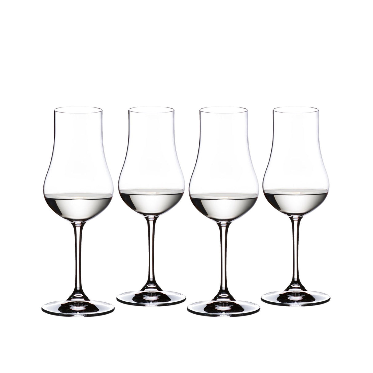 Set 4 bicchieri Aquavit Riedel in cristallo trasparente 200 ml