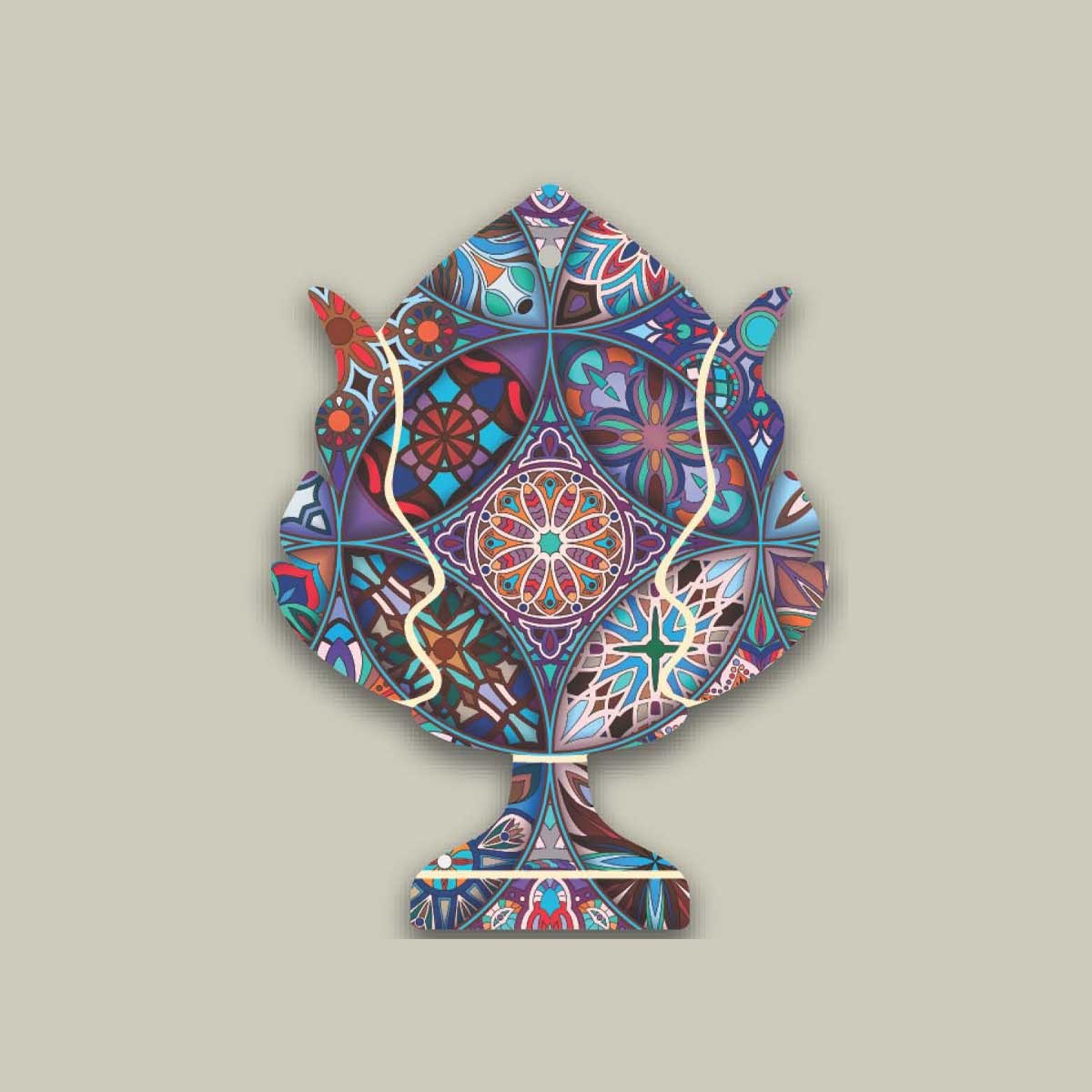 PALAIS ROYAL - Trivet Pumo Pugliese Melamine 100% 23 cm Kitchen