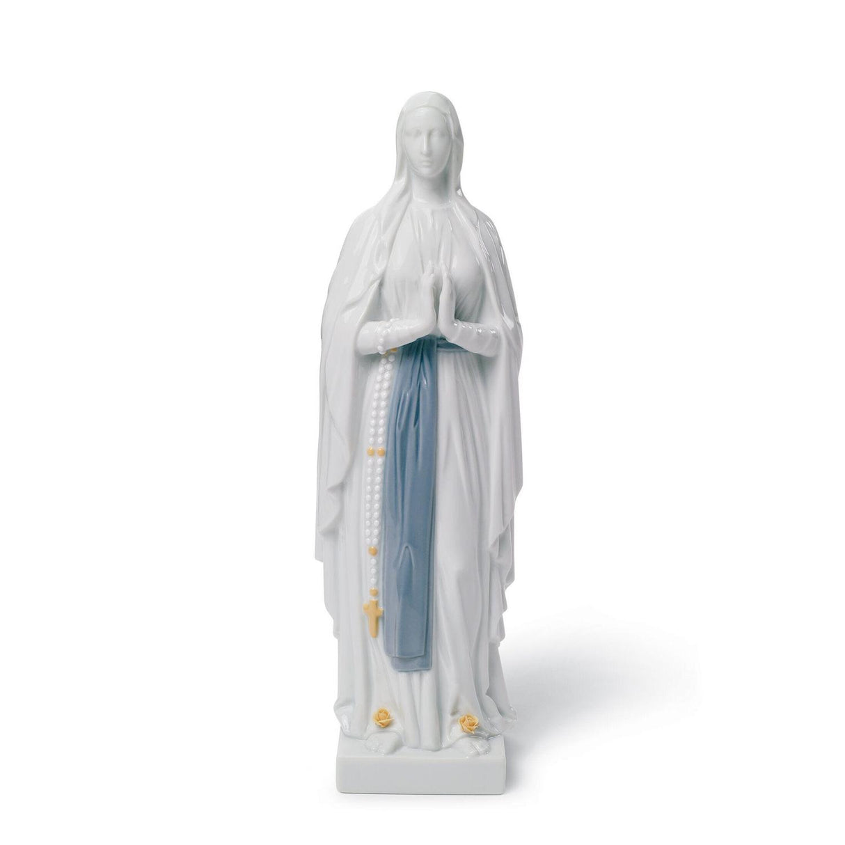 LLADRO' Figurina Nostra Signora di Lourdes 30x9cm Porcellana
