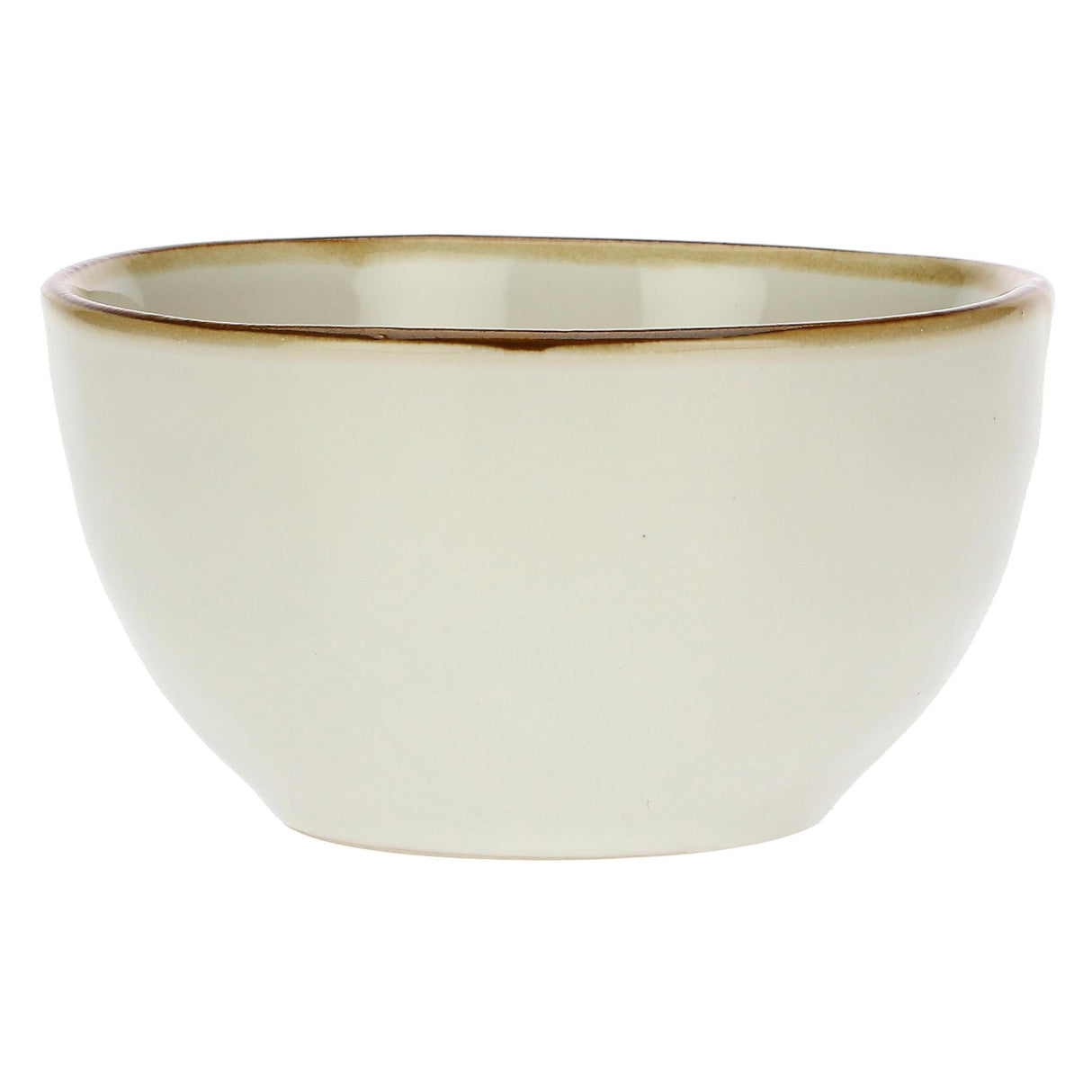 ROSE & TULIPANI Concerto Ciotola Coppa Coppetta 11cm Avorio Stoneware