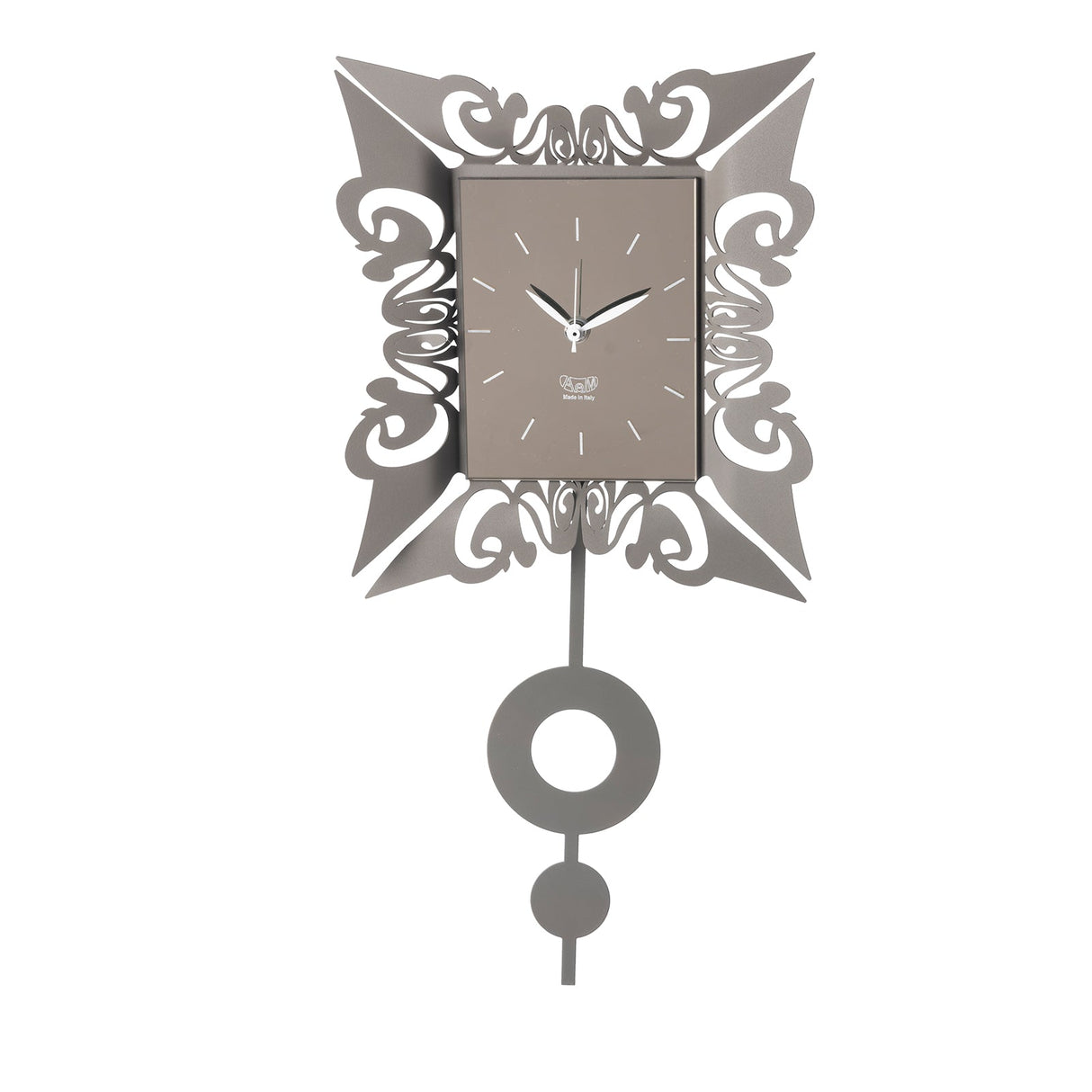 ARTI & MESTIERI Orologio a Pendolo da Parete Vanity Fango