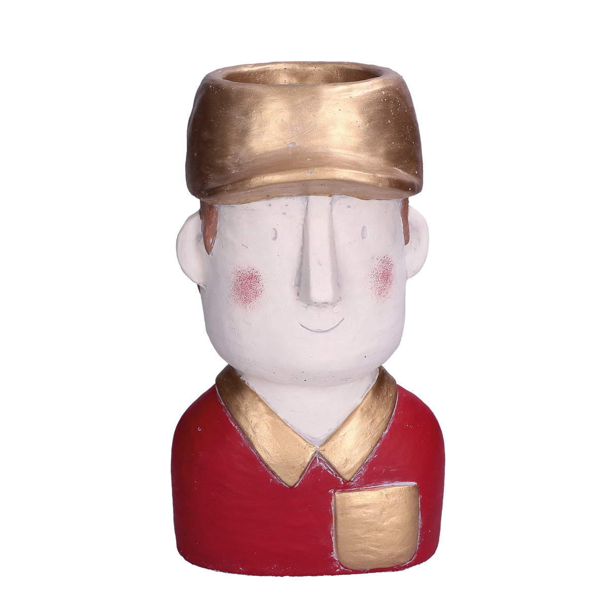 DOMESTIC RITUALS iCugini Santa Snob Cachepot Vase Holder 30cm Cement