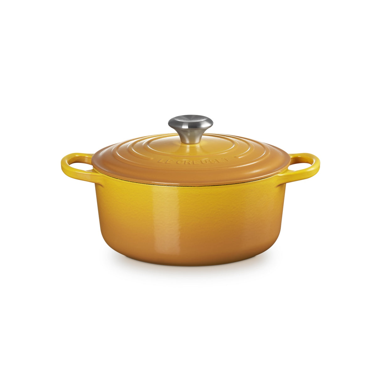 LE CREUSET Cocotte Round Evolution 24cm Nectar Vitrified Cast Iron