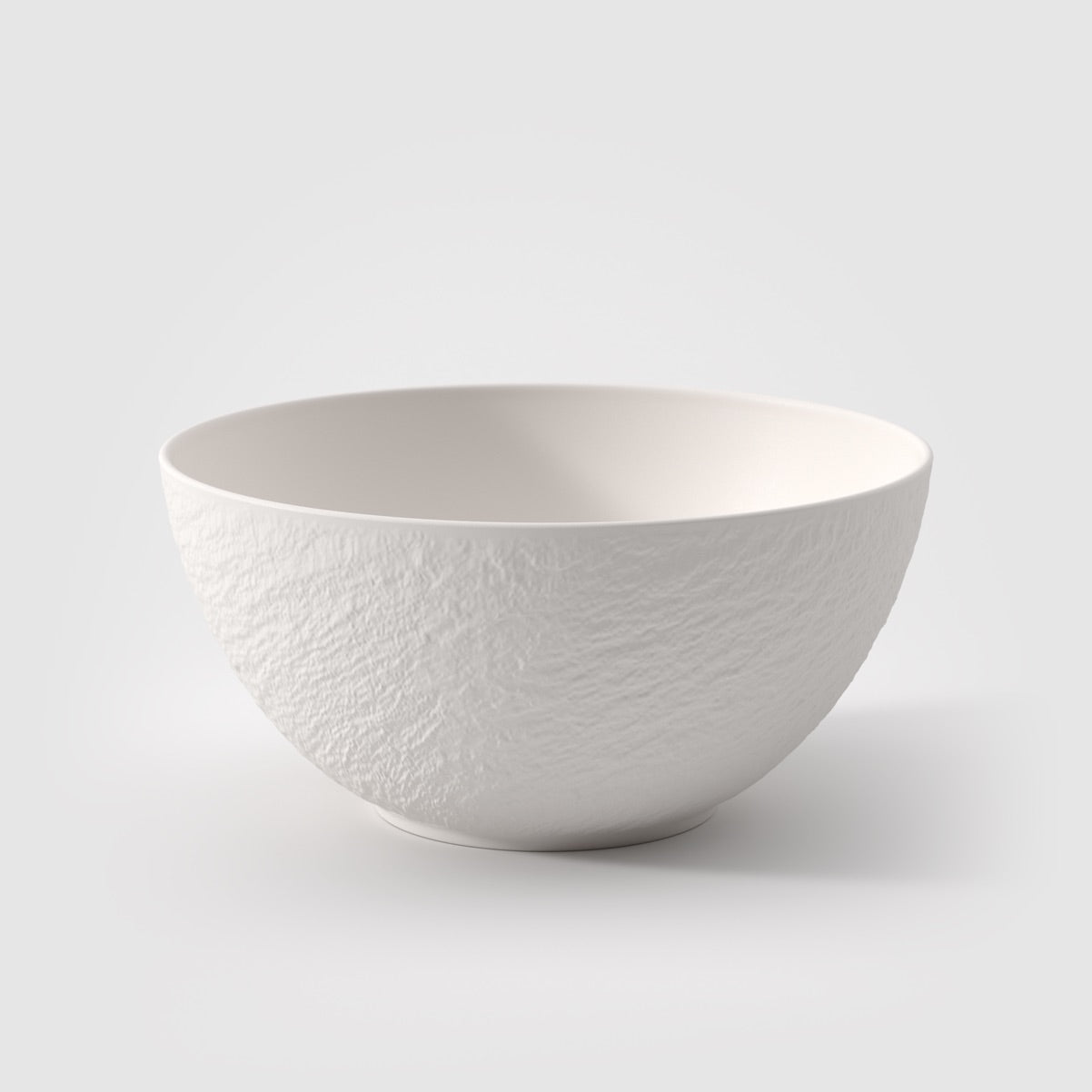 VILLEROY & BOCH Manufacture Rock Insalatiera Ciotola Scodella 24cm Bianco Porcellana