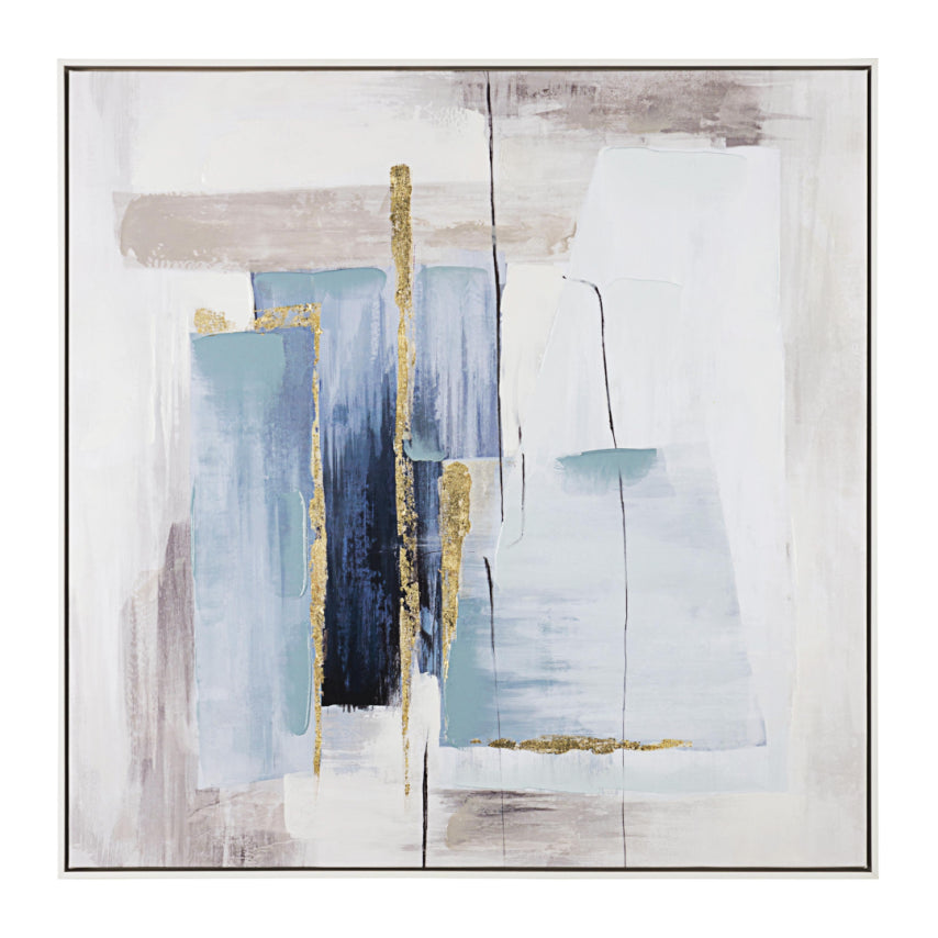 BIZZOTTO - Quadro Astratto Dipinto a Olio C-C CROWN P2379-1 82,5X82,5cm 0240863