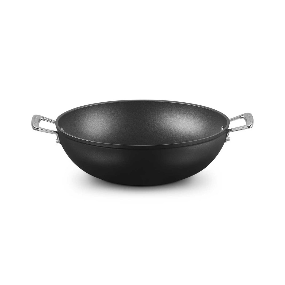 LE CREUSET Padella Antiaderente Wok Due Manici 32cm Alluminio