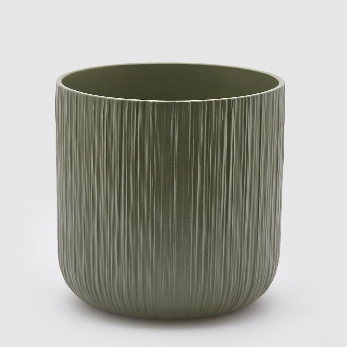 EDG Enzo De Gasperi Vaso Gen 24x24cm Verde Ceramica