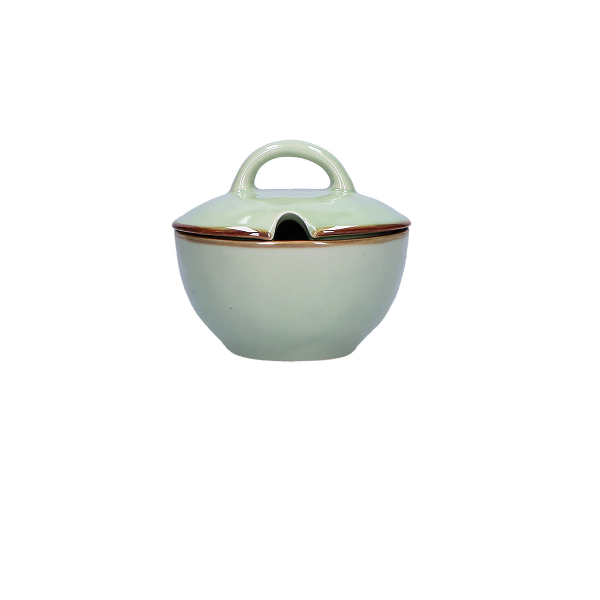 ROSE & TULIPS Concerto Sugar Bowl Green Tea Stoneware R134300013