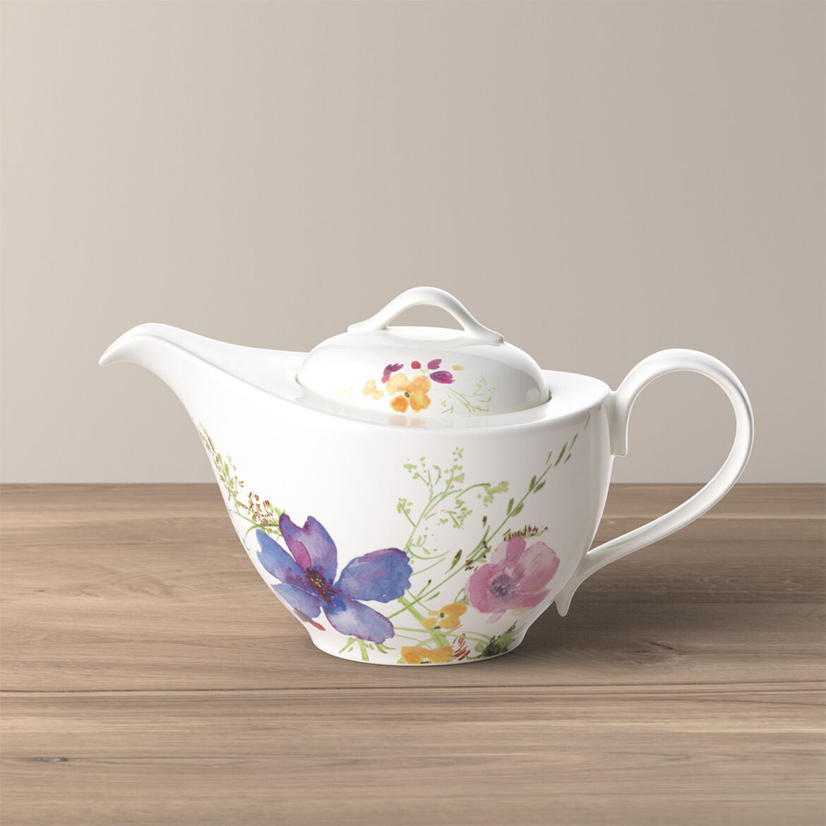 VILLEROY & BOCH Mariefleur Basic Teapot 6 People 1.2L Porcelain