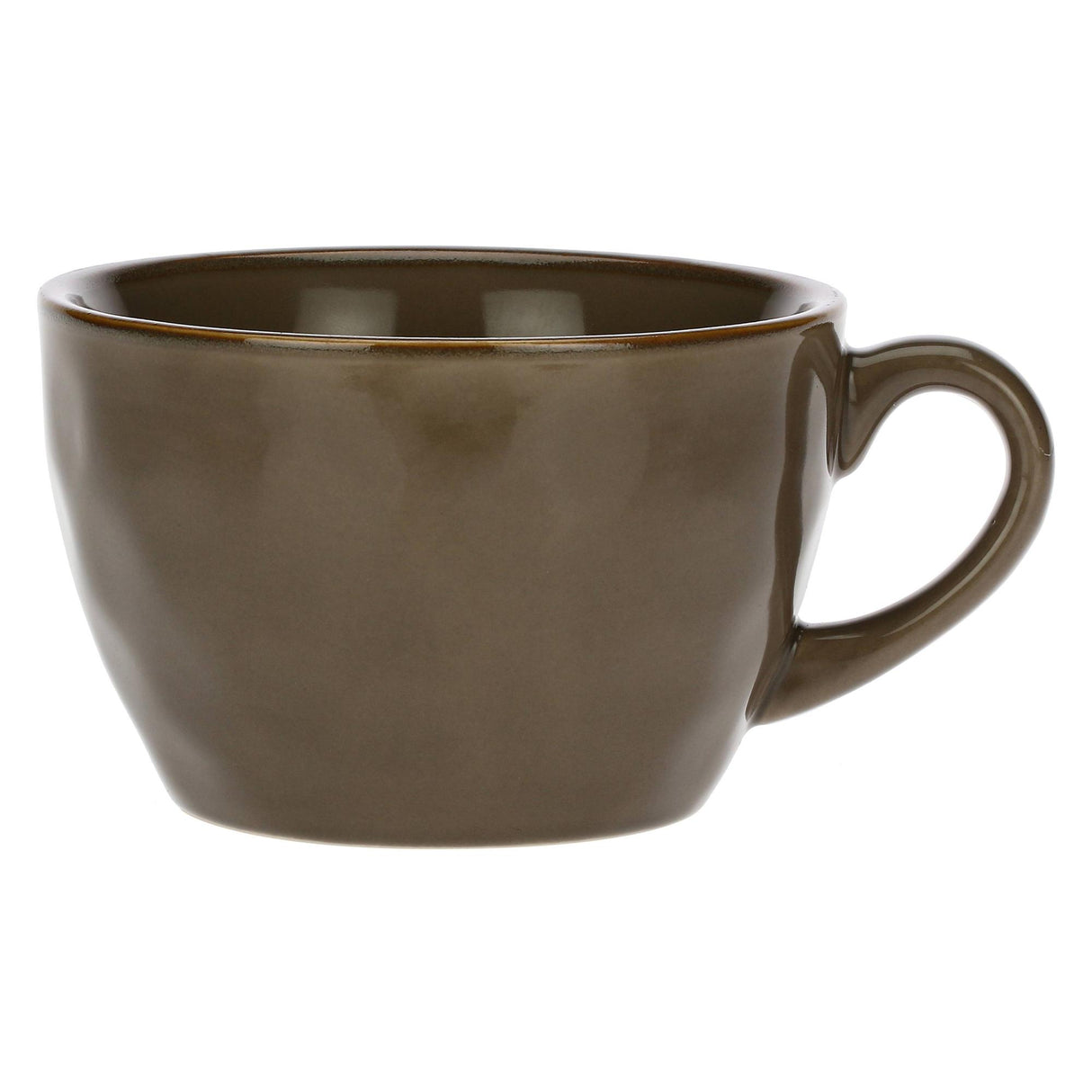 ROSE & TULIPANI Concerto Tazza Colazione 420ml Grigio Tortora Stoneware