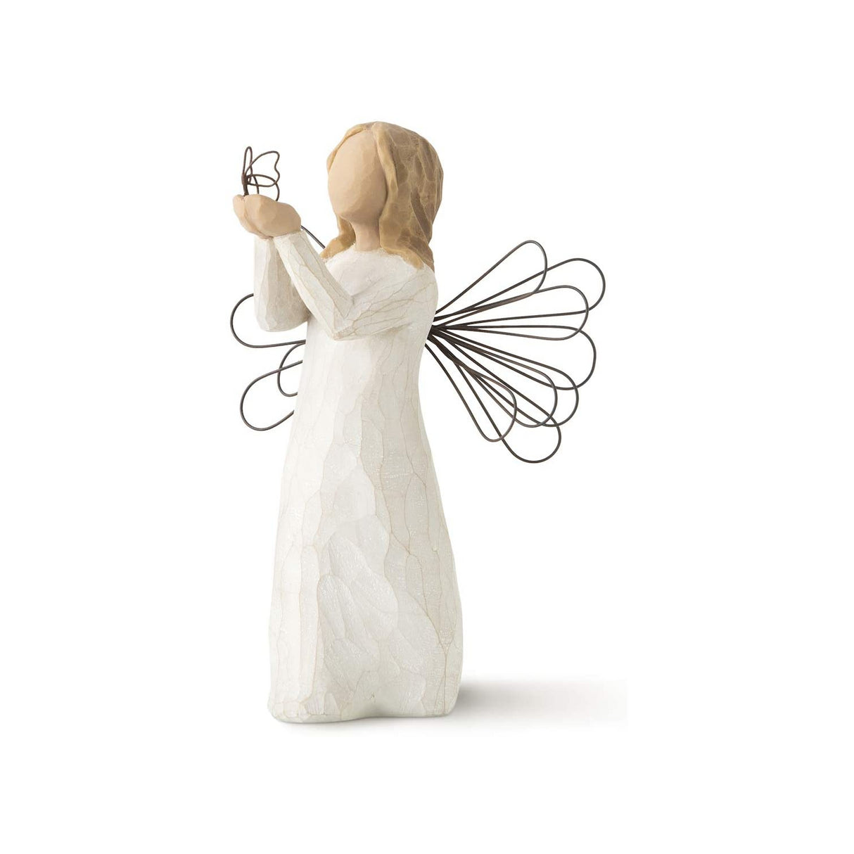 WILLOW TREE Figurina Statuina Angelo della Libertà Design di Susan Lordi 13cm Resina