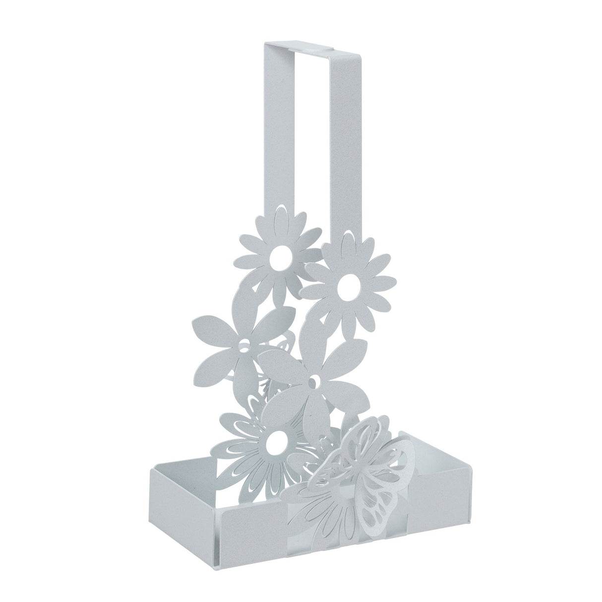 ARTI & MESTIERI Porta Bicchieri Margherite Bianco Marmo