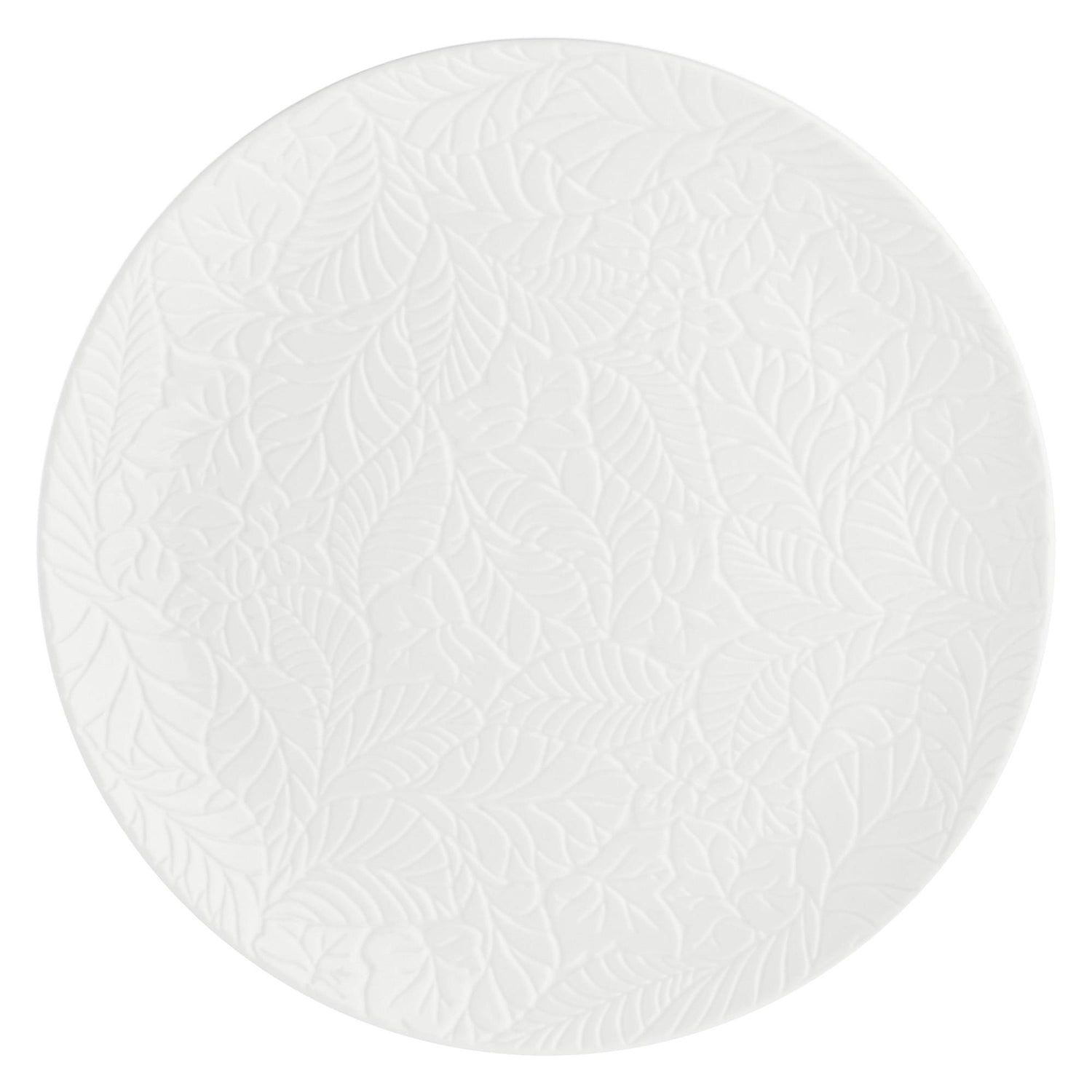 LA PORCELLANA BIANCA Bosco Vassoio Piatto Torta Rotondo 34cm Bianco Porcellana