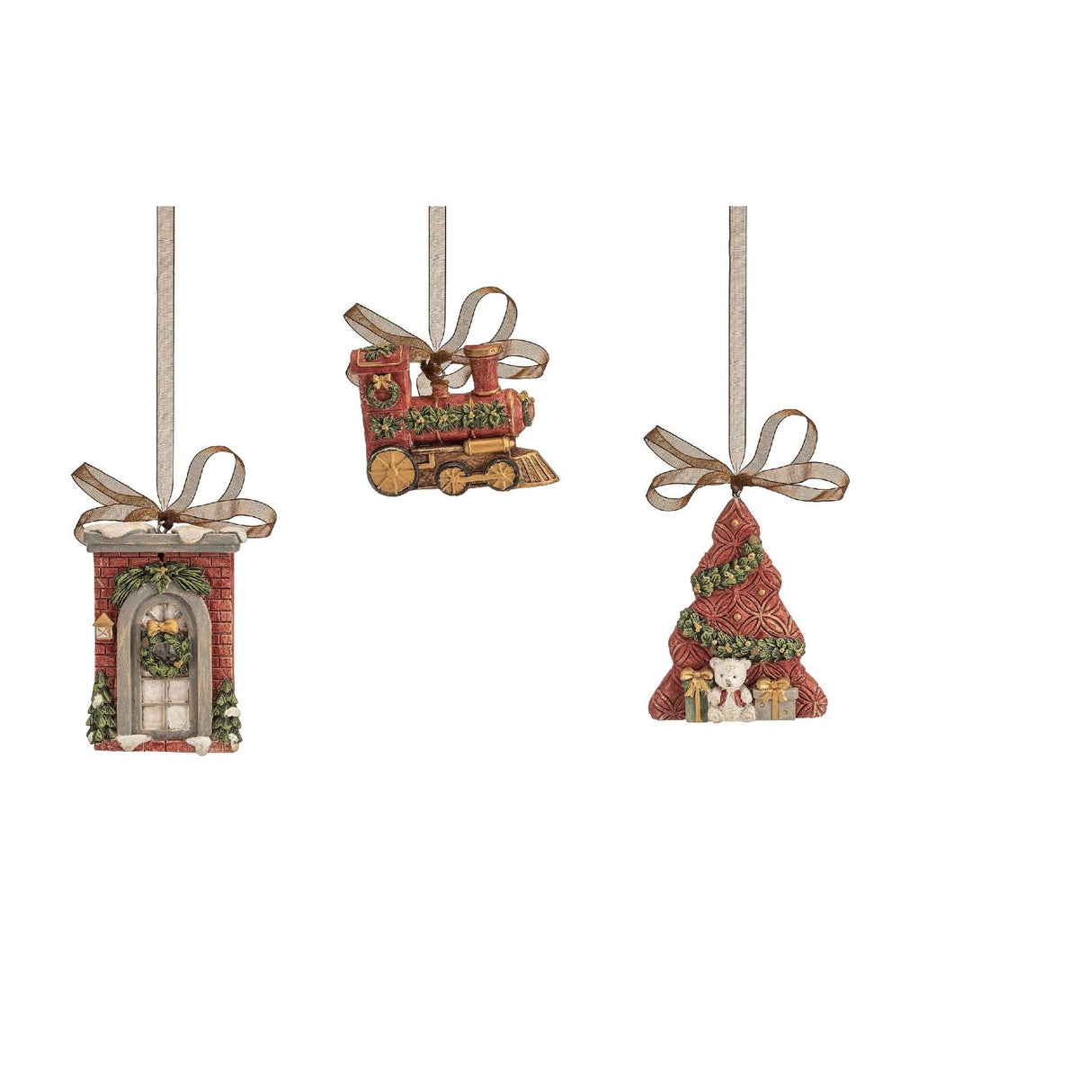 Department 56 Candy Corner Straight - Villaggio Natalizio Con Luci LED, Metallo E Poliresina, Multicolore - 2