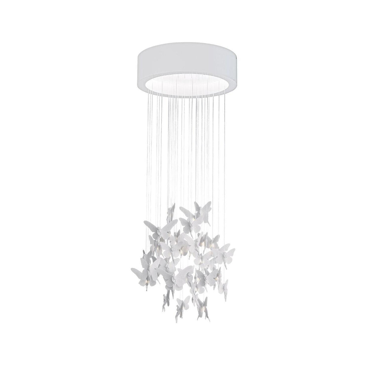 LLADRO' Chandelier Niagara 060 M 155x60cm Porcellana