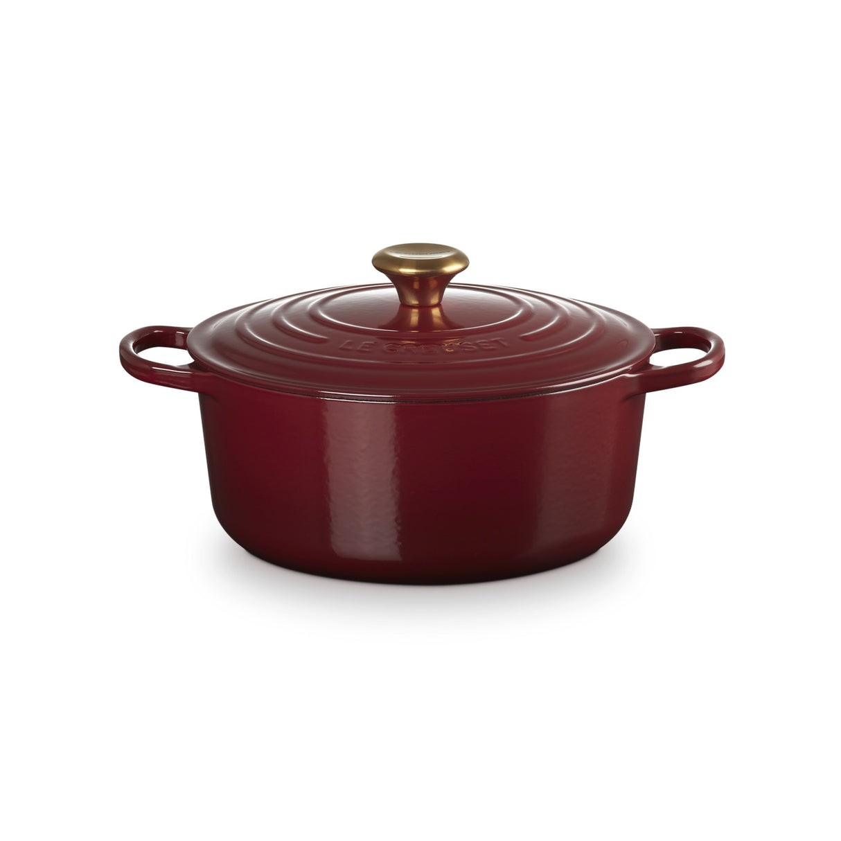 LE CREUSET Cocotte Round Evolution 26cm Rhone Vitrified Cast Iron
