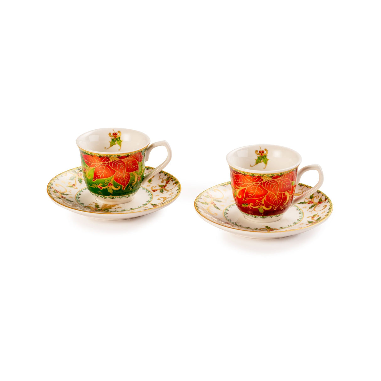Palais Royal - Set 2 Tazze The Porcellana Natale 15 cm 1022138