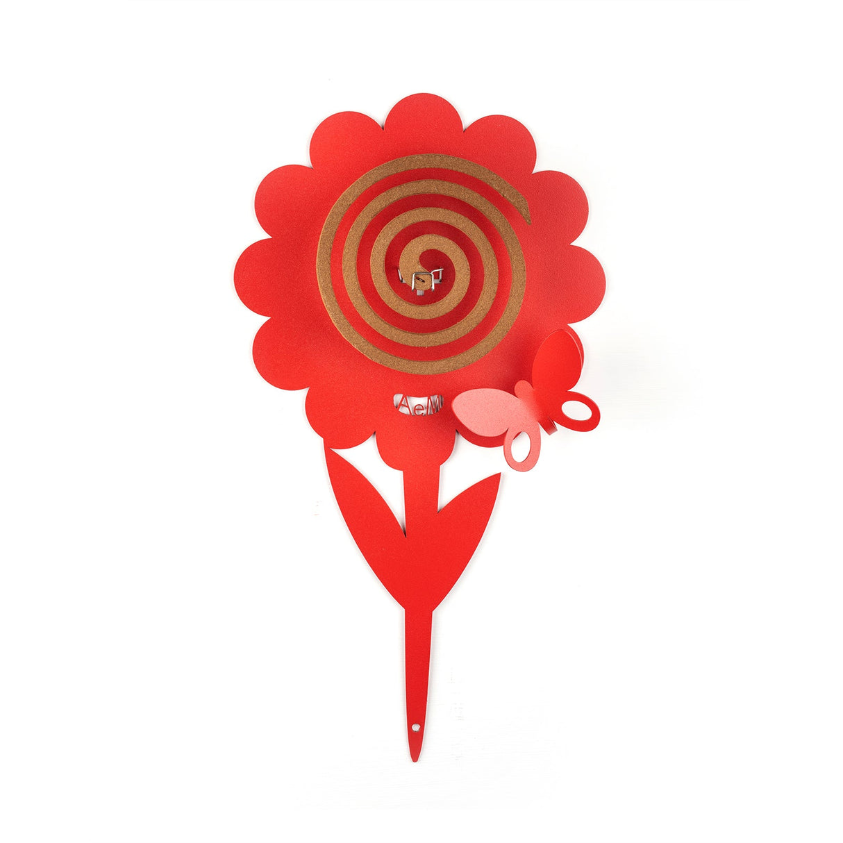 ARTI & MESTIERI Porta Zampironi da Vaso Girasole Rosso 18x5cm