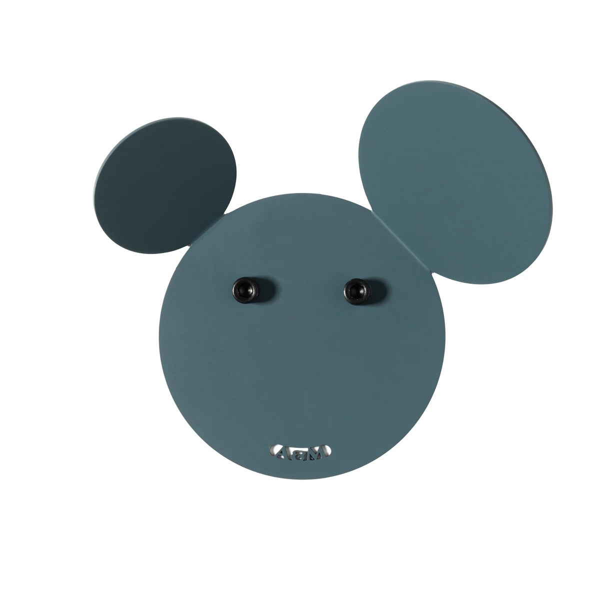 ARTI & MESTIERI Set Ganci Appendiabiti Mik 2 Pezzi Petrolio 14,2x16,3cm