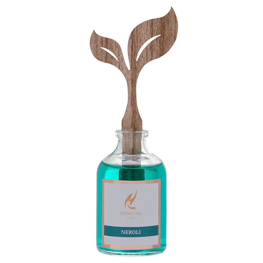 HYPNO CASA Diffuser with Sticks Double Leaf Shape 50ml Neroli