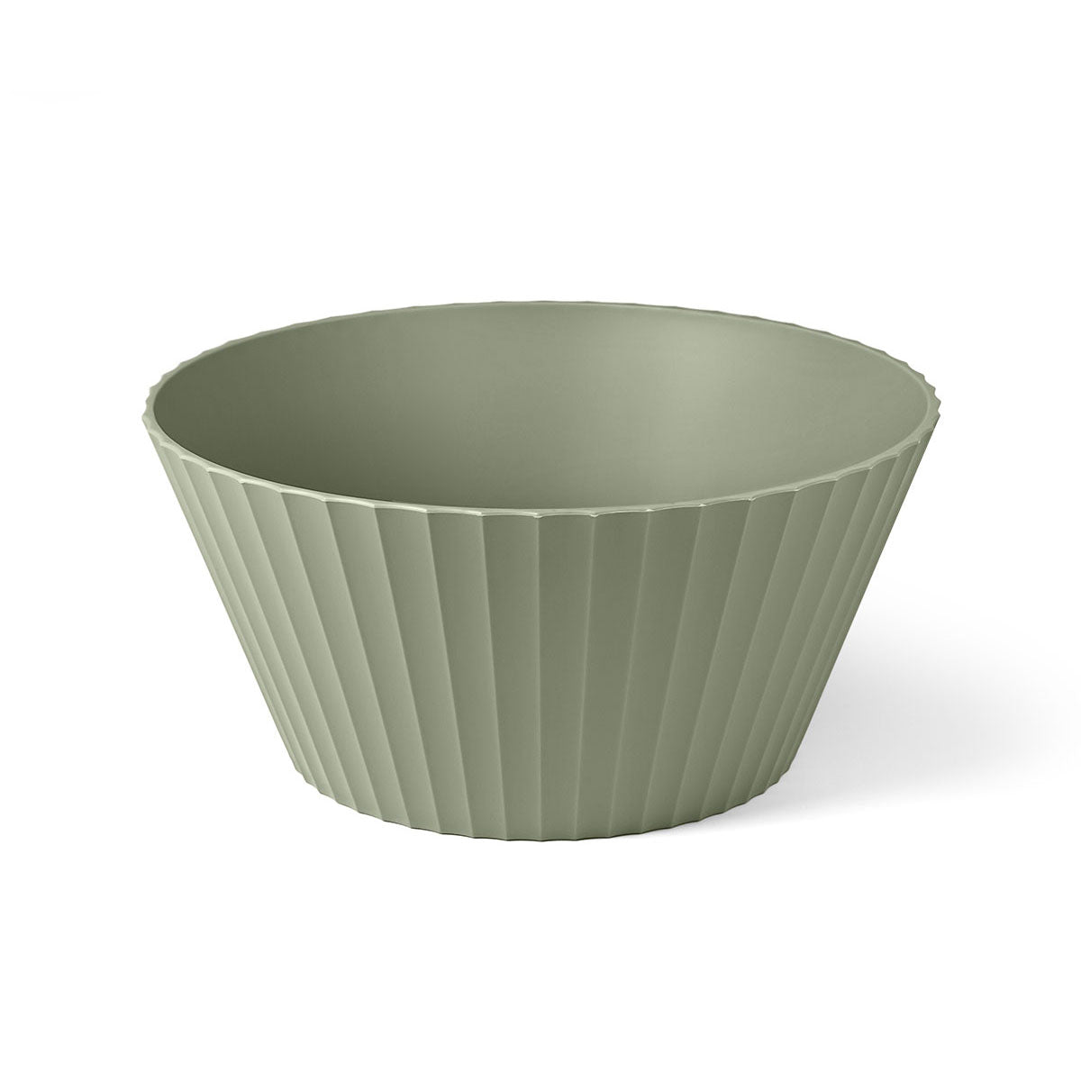 BLIM PLUS Ciotola Coppa Insalatiera Nettuno L 25cm Forest Medium Verde Made in Italy 100% Riciclabile