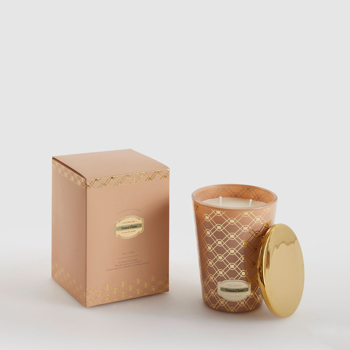 EDG Enzo De Gasperi Candela Profumata Enigma 12cm 40 Ore Tonka Clove