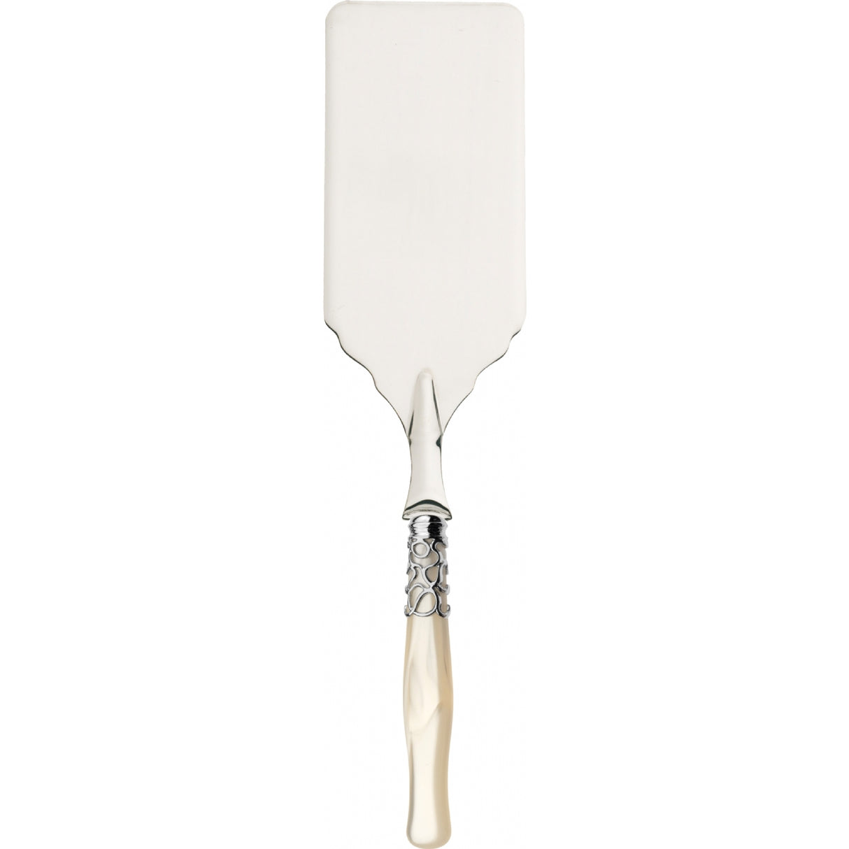 BUGATTI Selene Pala Servi Lasagne Semifreddi Manico Avorio Acciaio Inox 29cm