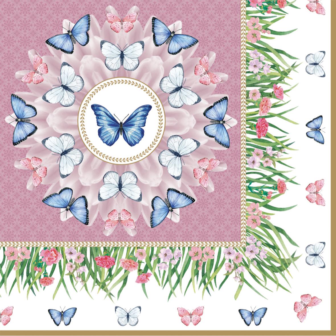 EASY LIFE Spring Parade Confezione 20 Tovaglioli di Carta 33x33cm