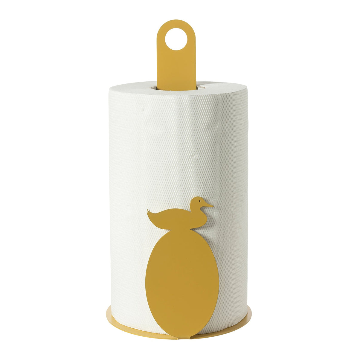 ARTI & MESTIERI Porta Rotoli da Cucina Duck Ocra 30x15cm