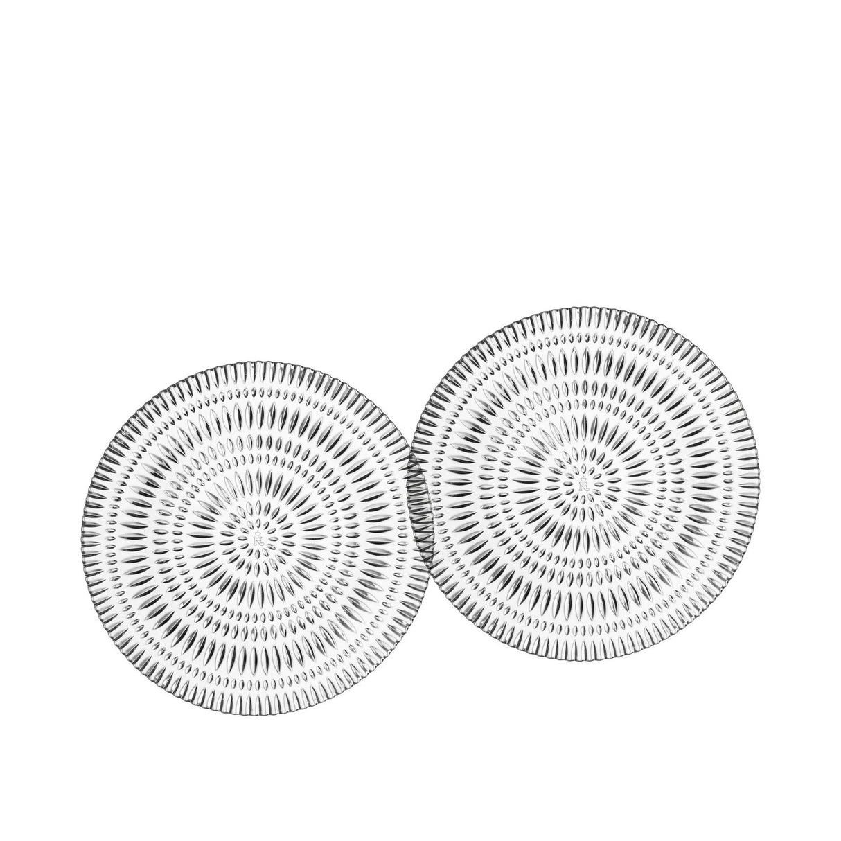 NACHTMANN Ethno Piatto da Frutta Set 2 Pezzi 23cm Cristallo