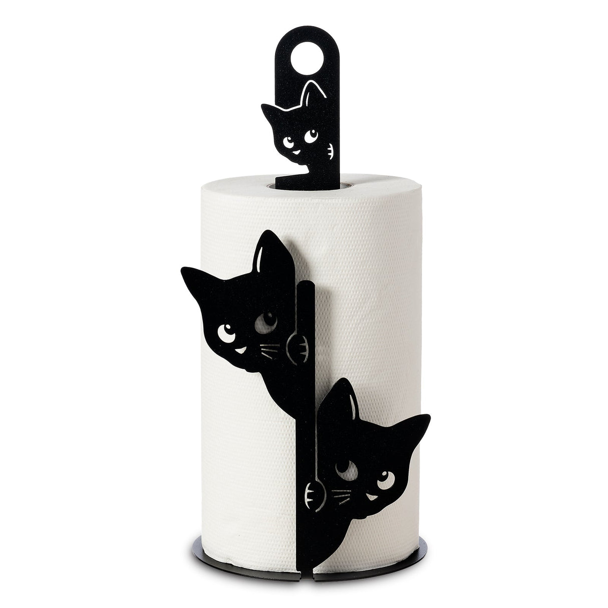 ARTI & MESTIERI Porta Rotoli da Cucina Silvestro Nero 33x15cm