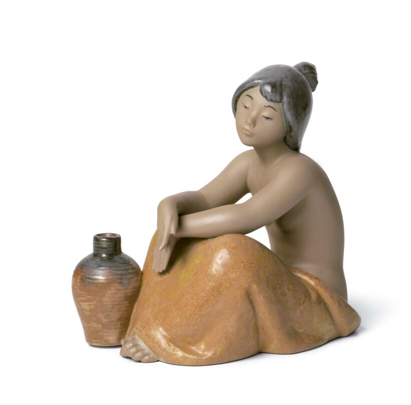 LLADRO' - Figura statua porcellana Palancia