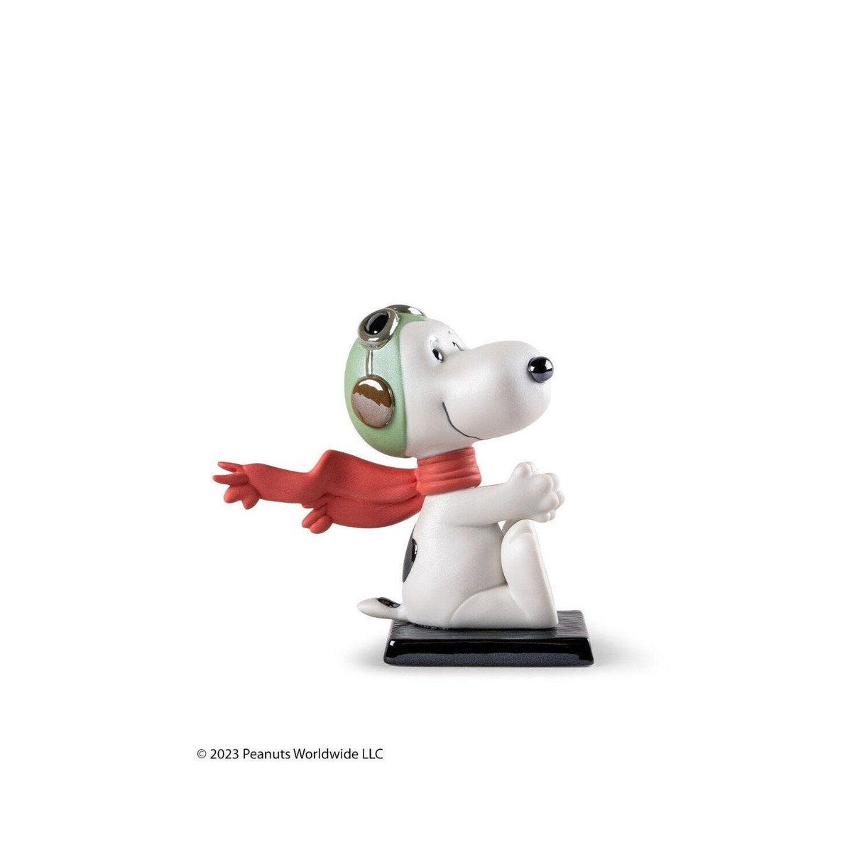 LLADRO' Figurina Snoopy™ Flying Ace 15x16cm Porcellana