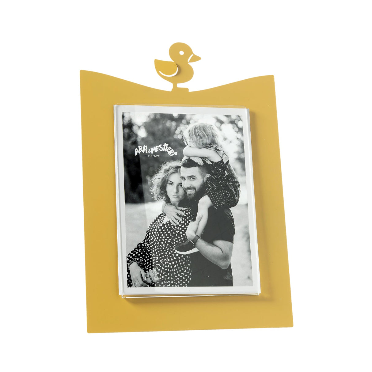 ARTI & MESTIERI Portafoto Paperella Piccolo Ocra 24,5x16,5cm