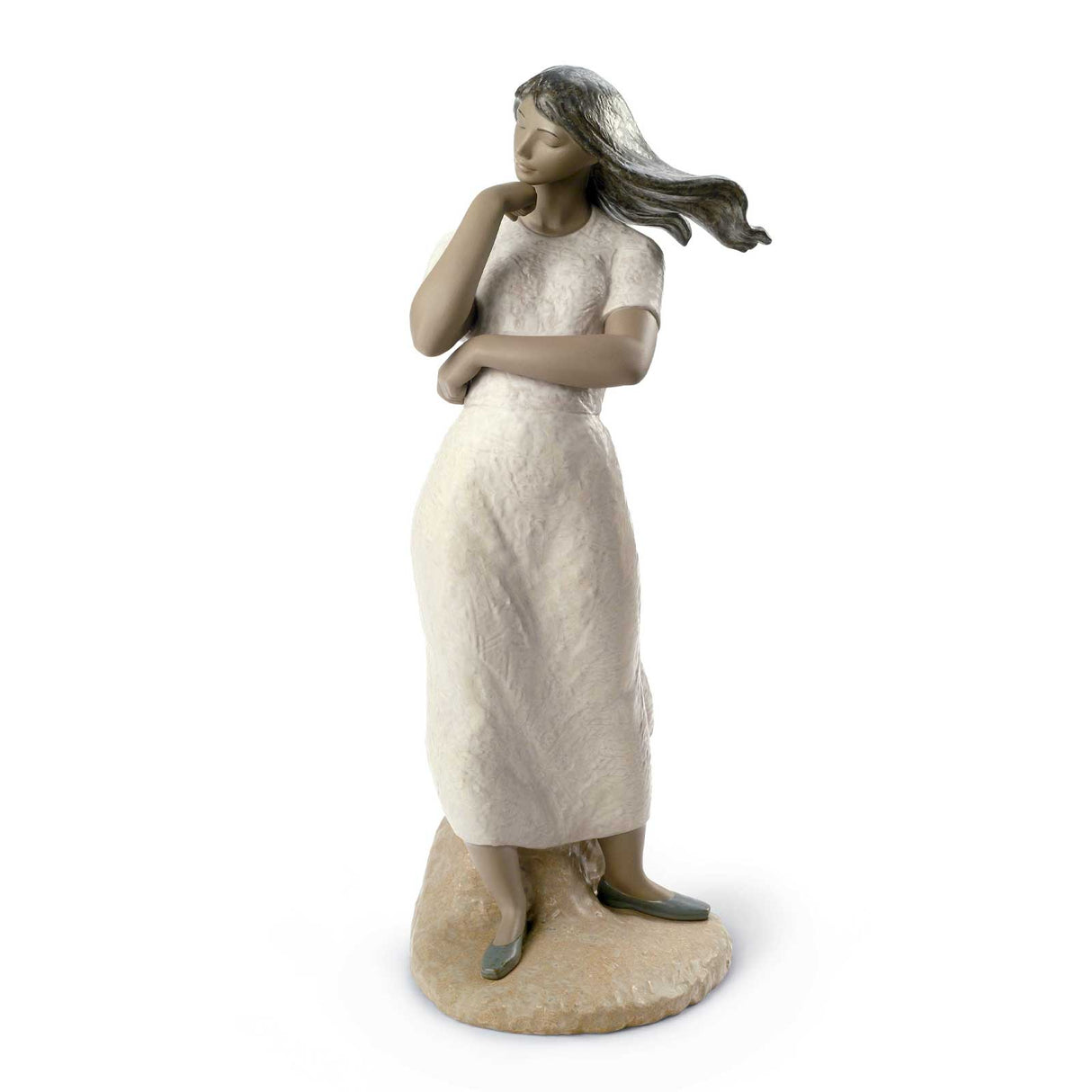 LLADRO' Figure Statue Woman Panoramas of the Mediterranean 37cm Porcelain