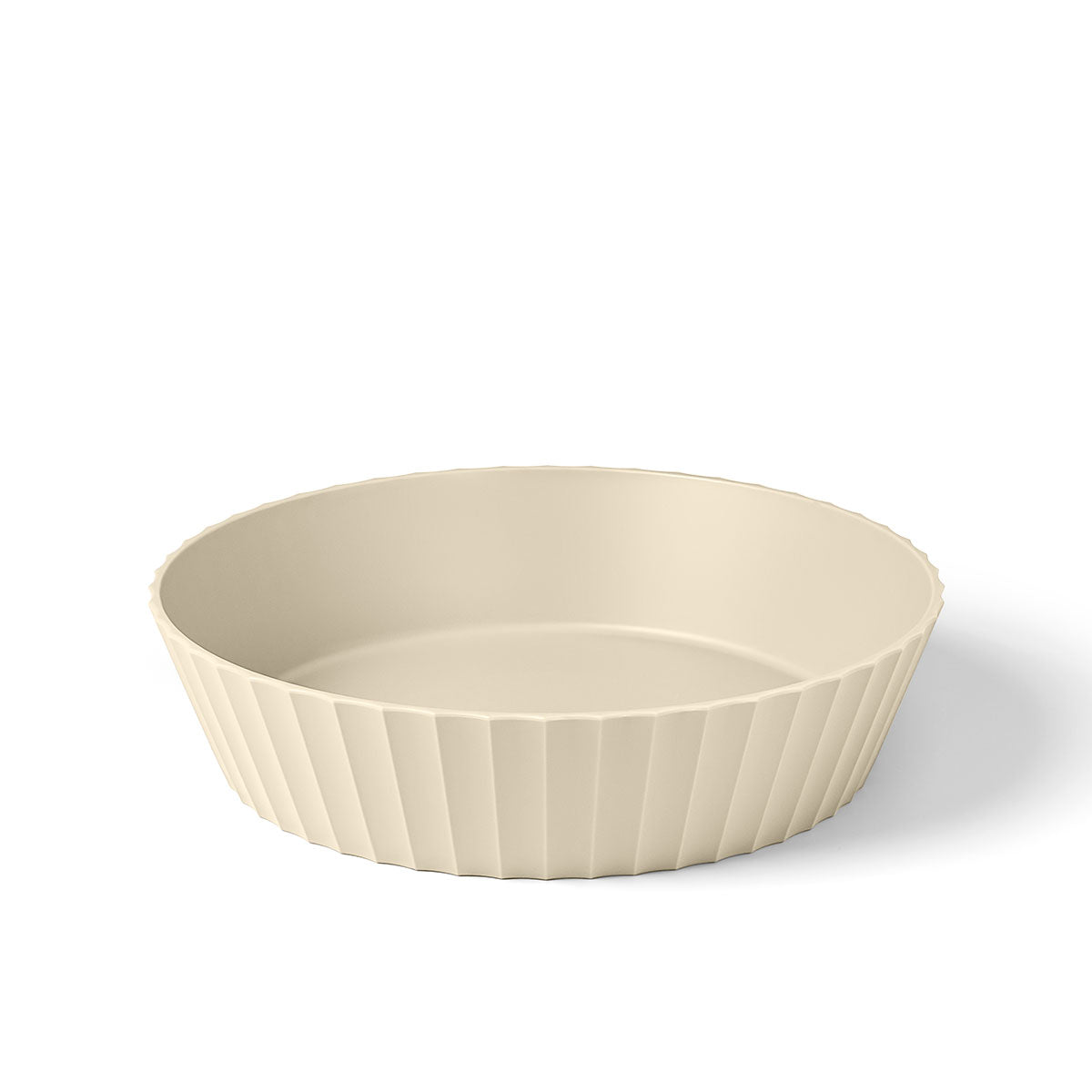 BLIM PLUS Ciotola Coppa Insalatiera Hera L 25cm Brown Sugar Sabbia Made in Italy 100% Riciclabile