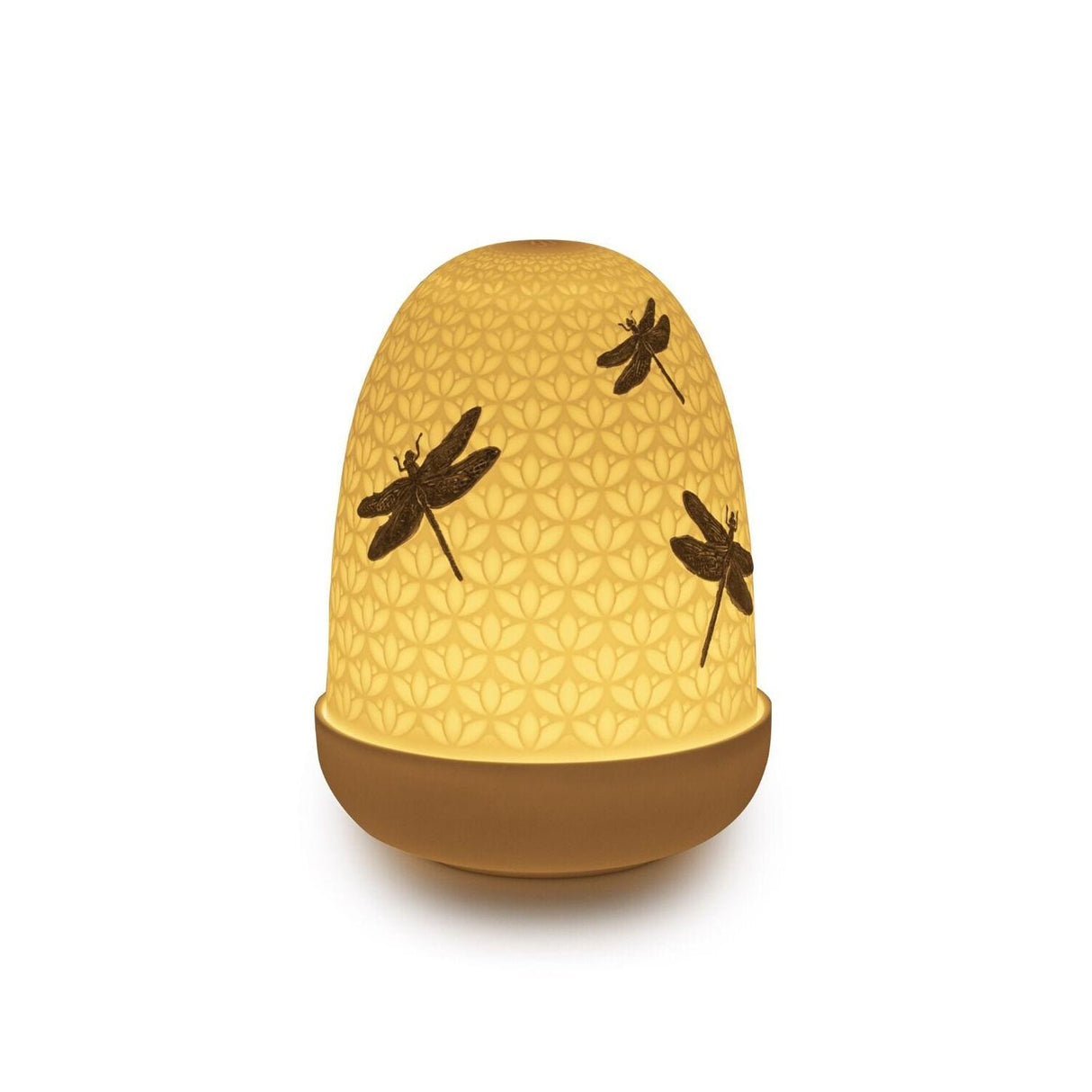 LLADRO' Lampada da Tavolo Dragonflies Dome 15x11cm Porcellana