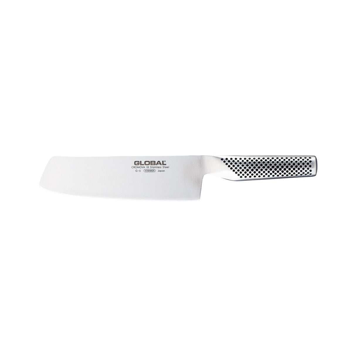 GLOBAL Coltello per Verdure 18cm in Acciaio Inox Cromova 18 G-05
