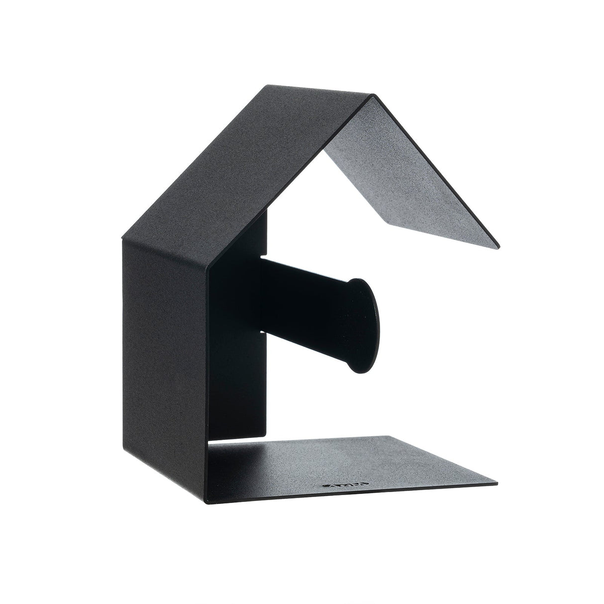 ARTI & MESTIERI Porta Carta Igienica da Parete Casetta Nero 17,5x14,3cm