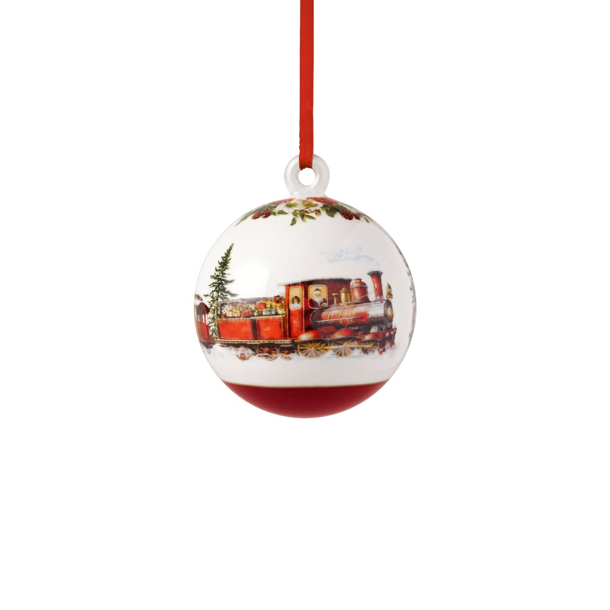 VILLEROY & BOCH Annual Christmas Edition 2025 Pallina di Natale 6,5x8cm Porcellana