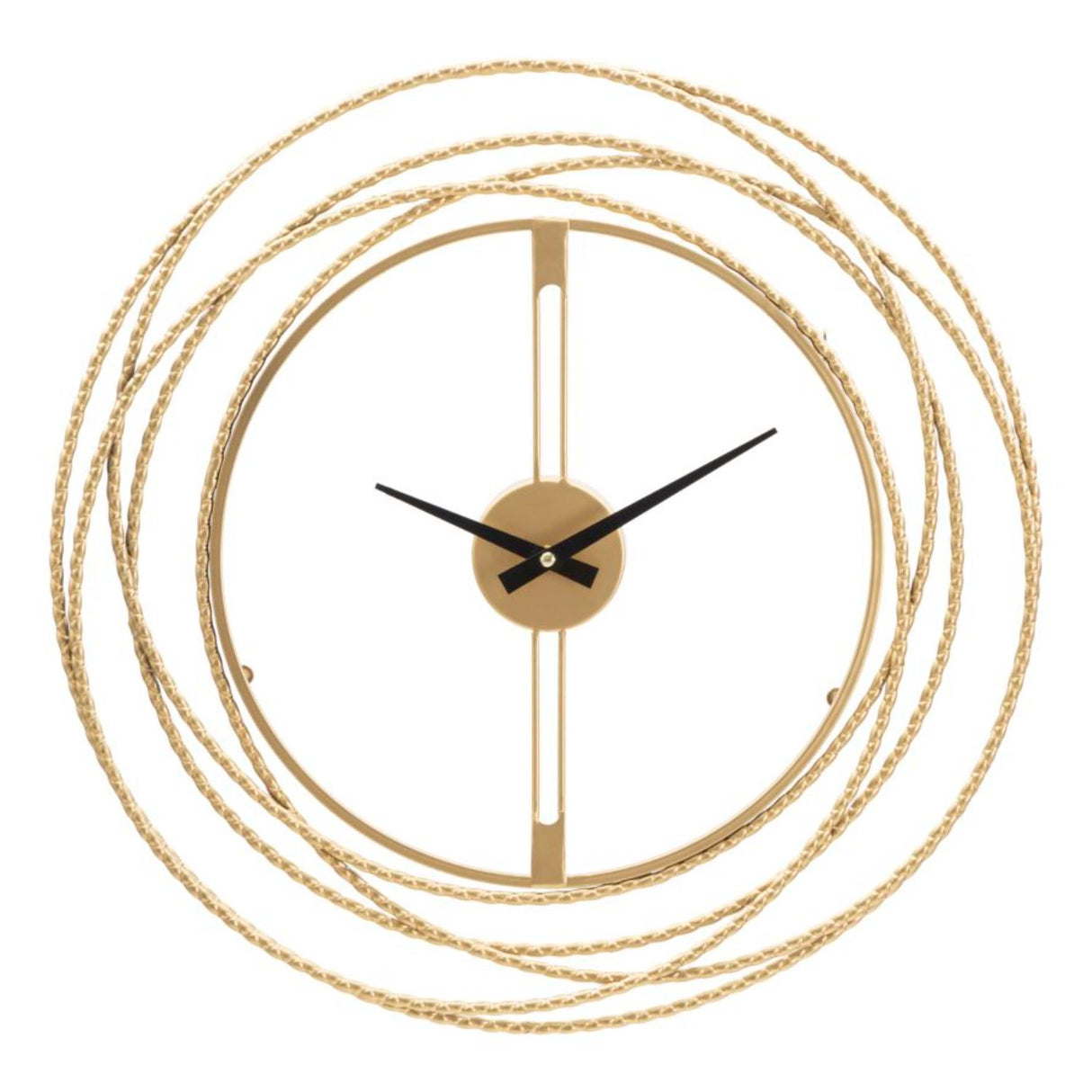 MAURO FERRETTI Gold Strips Wall Clock 50x4 cm