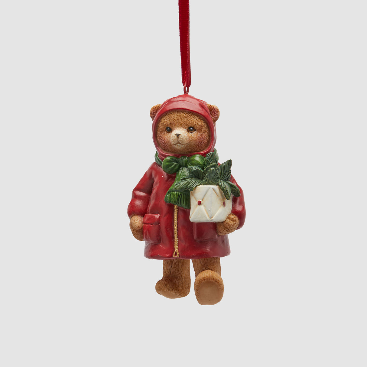 EDG Enzo De Gasperi Addobbo Decorazione Natalizia Orsetto 10,5cm