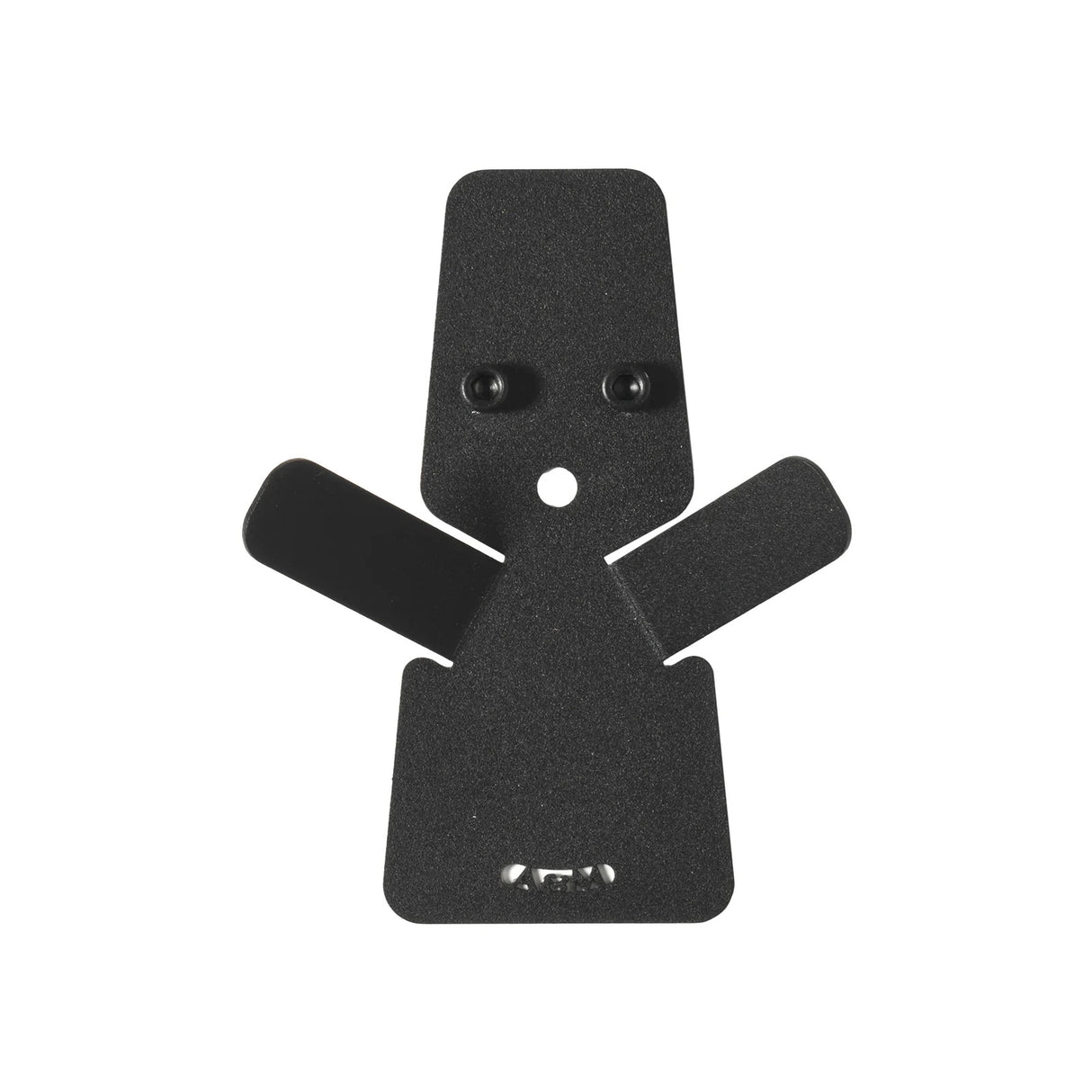 ARTI & MESTIERI Set Ganci Appendiabiti Ghost 2 Pezzi Nero 15x11,6cm