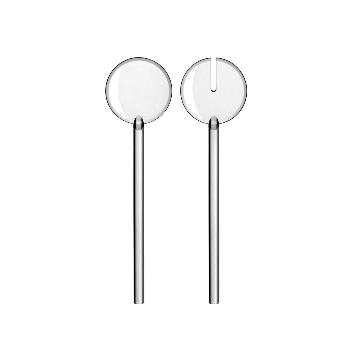 GUZZINI Tiffany Salad Cutlery Set 2 Pieces Transparent 27.5cm